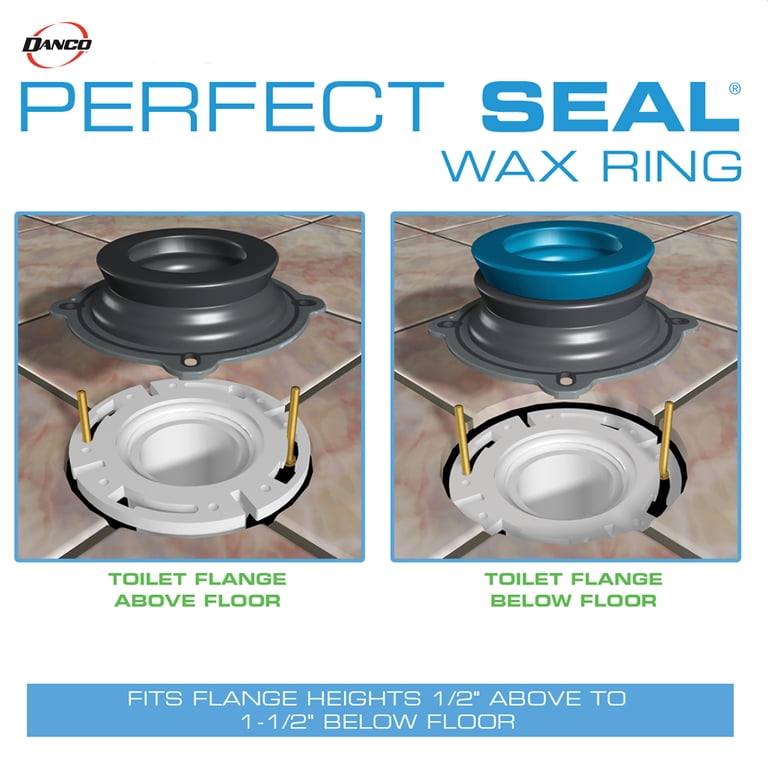 Danco Perfect Seal Wax Ring With Toilet Bolts photo 8