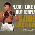 thumbnail image 3 of Muhammad Ali - Boxing Legend - Butterflies Float, Bees Sting - Men's Pullover Hooded Fleece Sweatshirt, 3 of 6