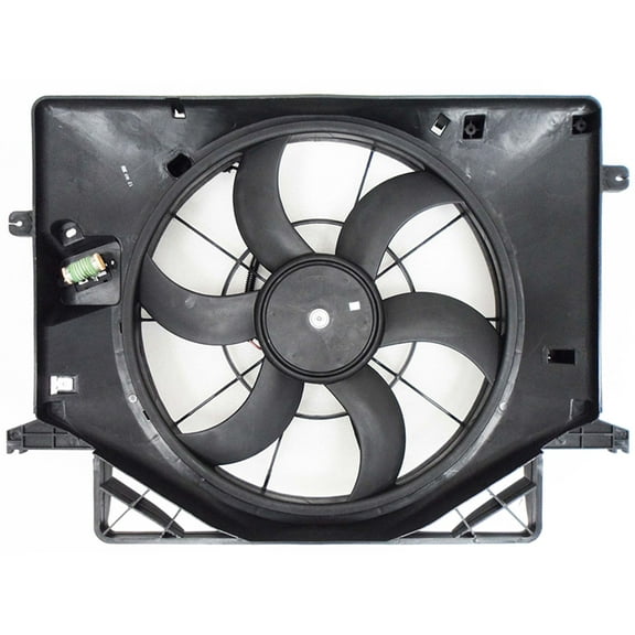 Agility Auto Parts 6010110 Engine Cooling Fan Assembly for Hyundai Specific Models