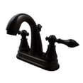 thumbnail image 2 of Kingston Brass FS7615AL Two Handle 4 in. Centerset Lavatory Faucet with Retail Pop-up, 2 of 2