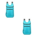 thumbnail image 2 of relayinert Storage Holder Collapsible Large-capacity Rucksack Multifunction Adjustable Luggage Bags Mountaineering Climbing Light Blue 2Set, 2 of 6