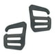thumbnail image 1 of Jumpingount 2 piezas hebilla de liberación rápida Metal G gancho cinturón accesorios mosquetones Type4 NO4, 1 of 6