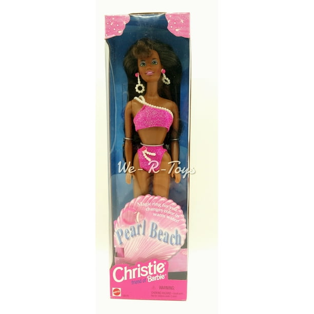 Manga Cintura artículo Pearl Beach Christie Friend of Barbie Doll 1997 Mattel #18578 - Walmart.com