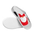 thumbnail image 3 of Haiem Gnome Home With A Cute Gnome Print Women's Fuzzy Memory Foam House Slipper Cozy Home Footwear Non-slip Winter Slippers-42/43, 3 of 7