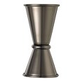 thumbnail image 1 of Pistola Jigger Barfly, estilo japonés, 15 ml x 22 ml, metal negro, 1 of 9