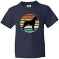 thumbnail image 3 of Inktastic Boxer Dog Vintage Silhouette Youth T-Shirt, 3 of 5