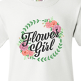 thumbnail image 4 of Inktastic Flower GIrl with Flower Circle Youth T-Shirt, 4 of 5