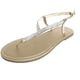 thumbnail image 2 of Zapatos de verano con punta de clip para mujer Sandalias cómodas con diamantes de imitación Pisos Sandalias de playa informales Wmkox8yii  shjk1965, 2 of 4