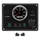 thumbnail image 2 of Panel de Instrumentos MARINOS Multifuncios 3000 rpm Velocímotro del Motor Baja Presión de Aceite Alma de Temperata del Agua Paría Vehículos Recretros Yates Barcos, 2 of 7