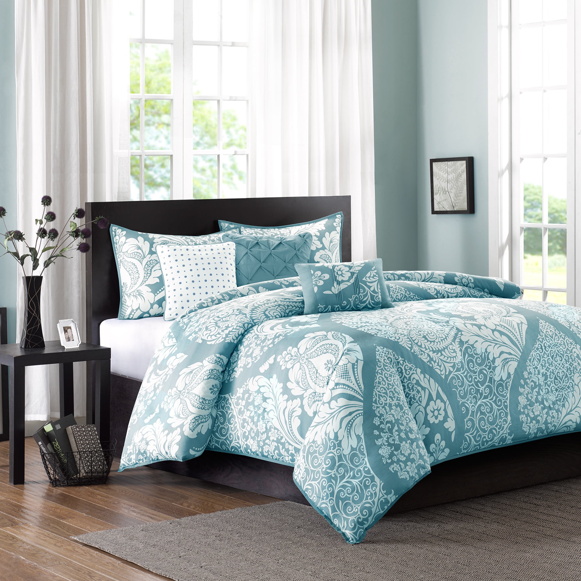 Madison Park Francesca 6 Pc Duvet Cover Set Com