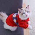 thumbnail image 4 of Suéter para Gatos Ropa Abrigada para Cachorros Chaleco Acogedor para Perros Camisa Trajes de Otoño e Invierno Gatitos Prendas de Punto de Invierno Sudadera para Perros pequeños para la Temporada fría, 4 of 7
