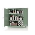 thumbnail image 2 of 100% Solid Wood 32" Bathroom Cabinet with Solid Doors and Adjustable Shelves, 2 of 5