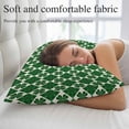 thumbnail image 5 of St. Patrick's Day Pillow Covers, Linen Long Throw Pillow Case, Spring Shamrock Plants Green Plaid Holiday Pillow Protector Decorative Cushion Cover for Living Room/Bedroom 12" x 20", 5 of 8