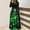 Green, variant on SuTry Womens Christmas Dress Festival Fashion Print Long Dress Round Neck Long Sleeve Casual Party Holiday Womens Christmas Gifts Dress(Green,L)