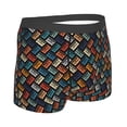 thumbnail image 3 of Naloa Retro Tape Print Mens Underwear - Boxers for Men, Classic Briefs for Men, 3 of 9