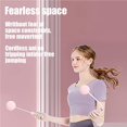 thumbnail image 3 of Jumpingount Ropeless Jump Rope Training Device Home Fitness Gym Accessory Skipping Cordless Men Women Digital Ropes Professional masajeadores rosado, 3 of 6