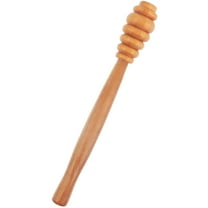 Soimiss Honey Stirring Spoon Wooden Honey Dipper 1Pack