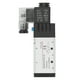thumbnail image 1 of Válvula Solenoide Neumática Ticfox 3/8 PT AC 220 V 2 Posiciones 5 Vías, 1 of 14
