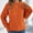 Orange, variant on Buigttklop 2024 Fashion Cable Knitted Sweaters for Women Crewneck Long Sleeve Oversized Pullover Vintage Fall Winter Knitwear