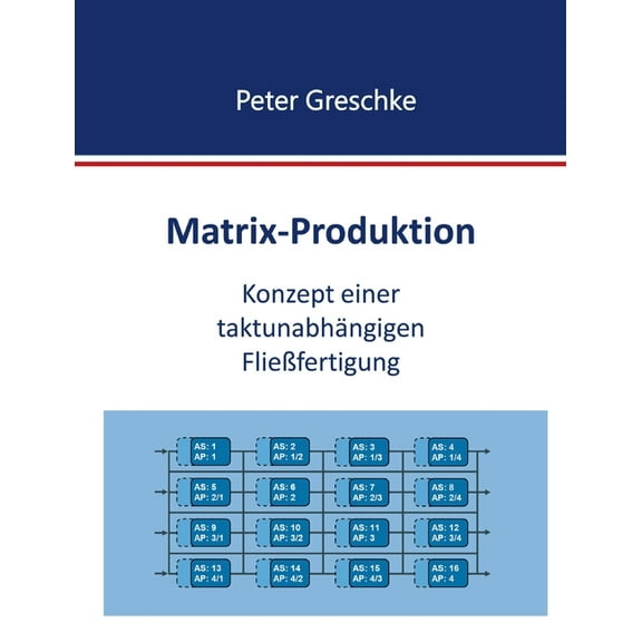 Matrix-Produktion: Konzept einer taktunabhängigen Fließfertigung, (Paperback)