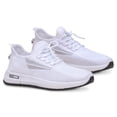 thumbnail image 2 of Tenis Mujer TOP ONE Ligeros Comodos Transpirable Sports blanco 24, 2 of 8