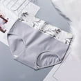 thumbnail image 4 of Levmjia Womens Underpants High Waist Seamless Briefs Printing Breathable Panties Plus Size Shaping Invisible No Show For Daily Wear and Period, 4 of 4