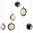 thumbnail image 4 of CWI Lighting Salvador 40 Po Lustre Intégré à LED en Nickel Poli, 4 of 6