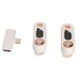 thumbnail image 1 of Microphone Lavalier, Enregistrement Simultané Mini Microphone à Revers Réduction de Bruit Condensateur Omnidirectionnel pour Diffusion en Direct, 1 of 7