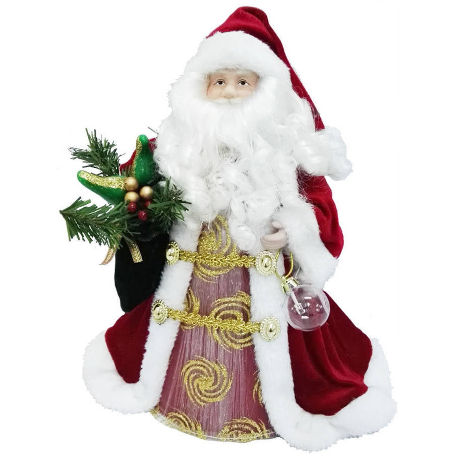 Set of 3 Acme Santa Claus & Christmas Tree Figurine Magnets New 