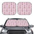 thumbnail image 2 of Vsdgher Cute puppy Print Car Windshield Sun Shade, Reflective Sunshade Window Sunshade Sun Visor Protector Fit for Cars,Trucks,SUVs-Small, 2 of 6