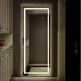 thumbnail image 2 of Neutypechic LED Full-length Dimmable Lighted Bathroom Mirror with standing 63x16 - Silver, 2 of 5