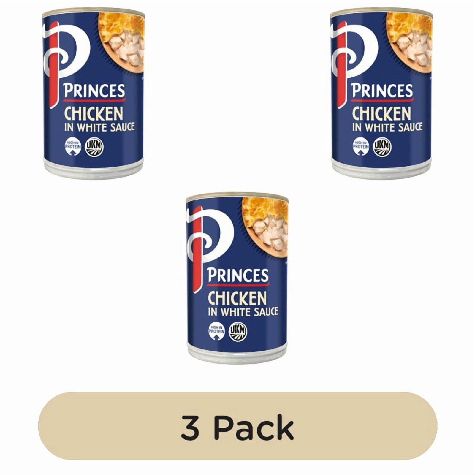 Princes Chicken in White Sauce 392g, British Import (Pack of 3)