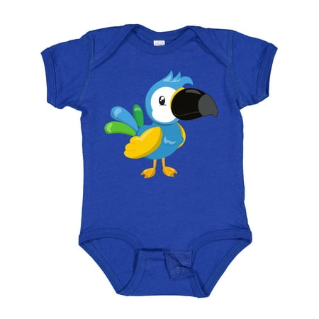 

Inktastic Colorful Parrot Tropical Parrot Cute Parrot Gift Baby Boy or Baby Girl Bodysuit