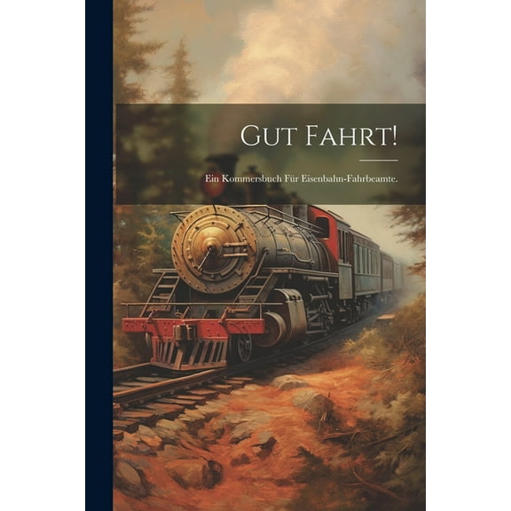 Gut Fahrt!: Ein Kommersbuch für Eisenbahn-Fahrbeamte. (Paperback)