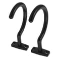 thumbnail image 4 of Miangastore 2pcs Snooker Billiard Cue Hooks Pool Table Accessories Pool Cue Hanger Pool Cue Storage Hanger Pool Rack Holder Under Table Hook, 4 of 9