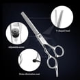 thumbnail image 1 of Smith Chu Hair Cutting Set Hair Thining Scissor Hair Shear Kit for Hairdressing Salon 2pcs Adult & Children Haircut Tool, 1 of 5