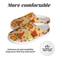 thumbnail image 6 of Wukai Autumn Gnomes Print Women's Indoor Bedroom Slipper Slip On Shoes, Unisex House Shoes with Anti-Skid Sole for Men, Gift for Women Men-11, 6 of 7