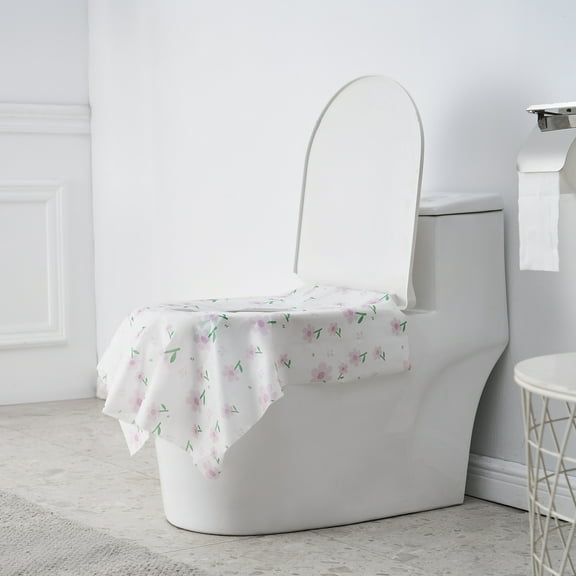 KFFKFF Disposable Toilet Seat Covers, Quadruple Pack with Enhanced Water Resistance, 20 Units of Portable Sanitary Covers for Potty Training, Suitable for Adults, Children, Journeys