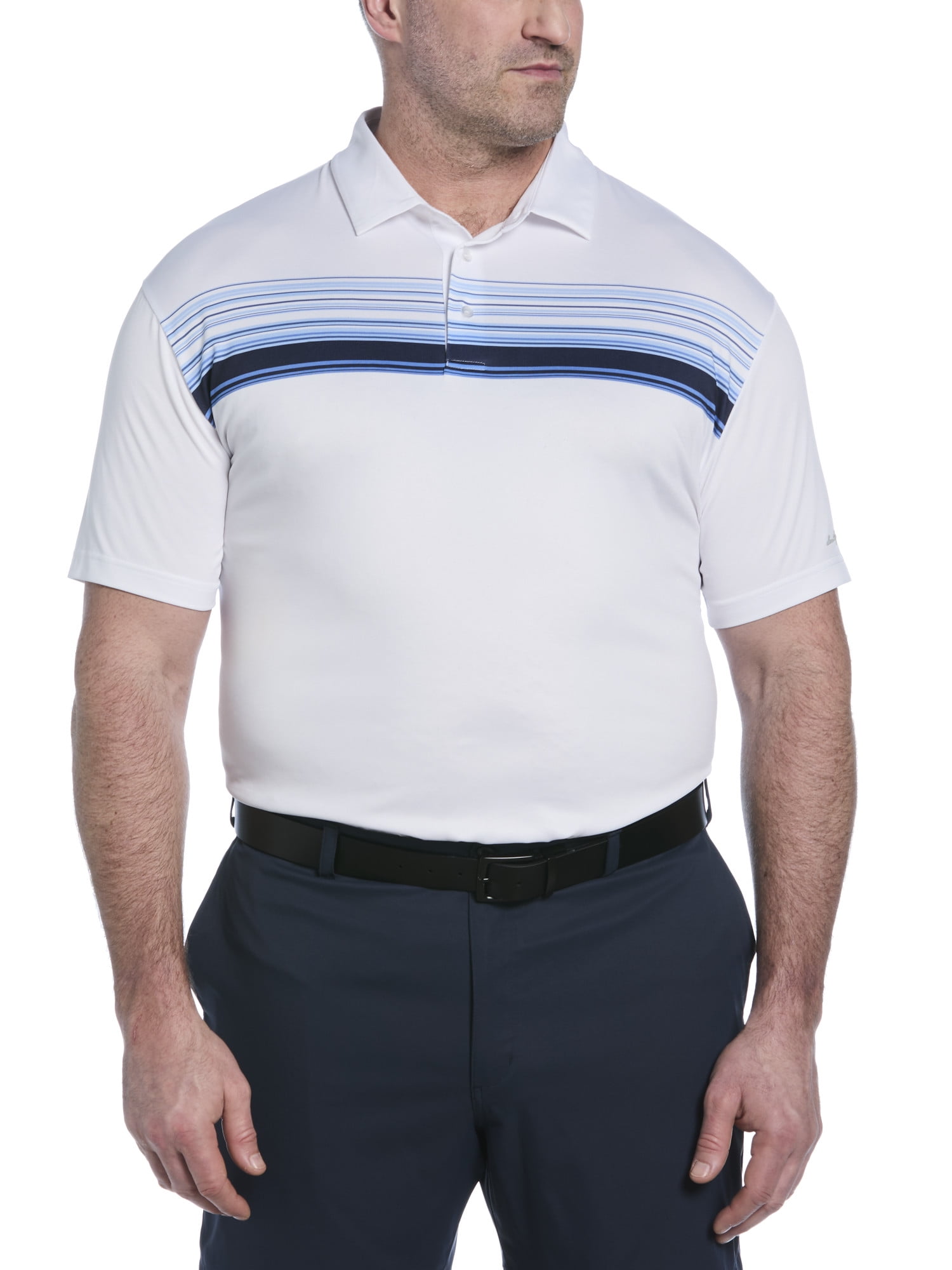 Ben Hogan Men's & Big Men's Chest Printed Golft Polo, Sizes S-5XL
