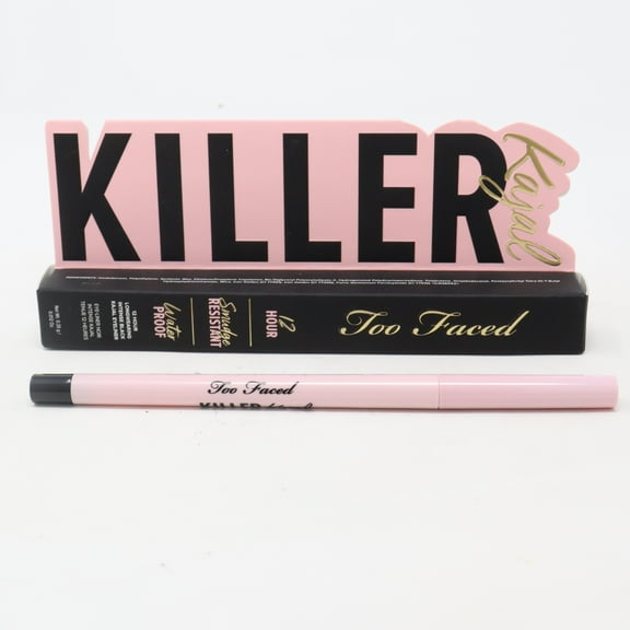 Too Faced Killer Kajal Smudge Resistant Waterproof Eyeliner .012oz Intense Black