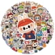 thumbnail image 4 of Labubus Original Labubu Caja 60Pieces Graffit Stickers To Decorate Laptop Luggage Stickers As Shown, 4 of 7