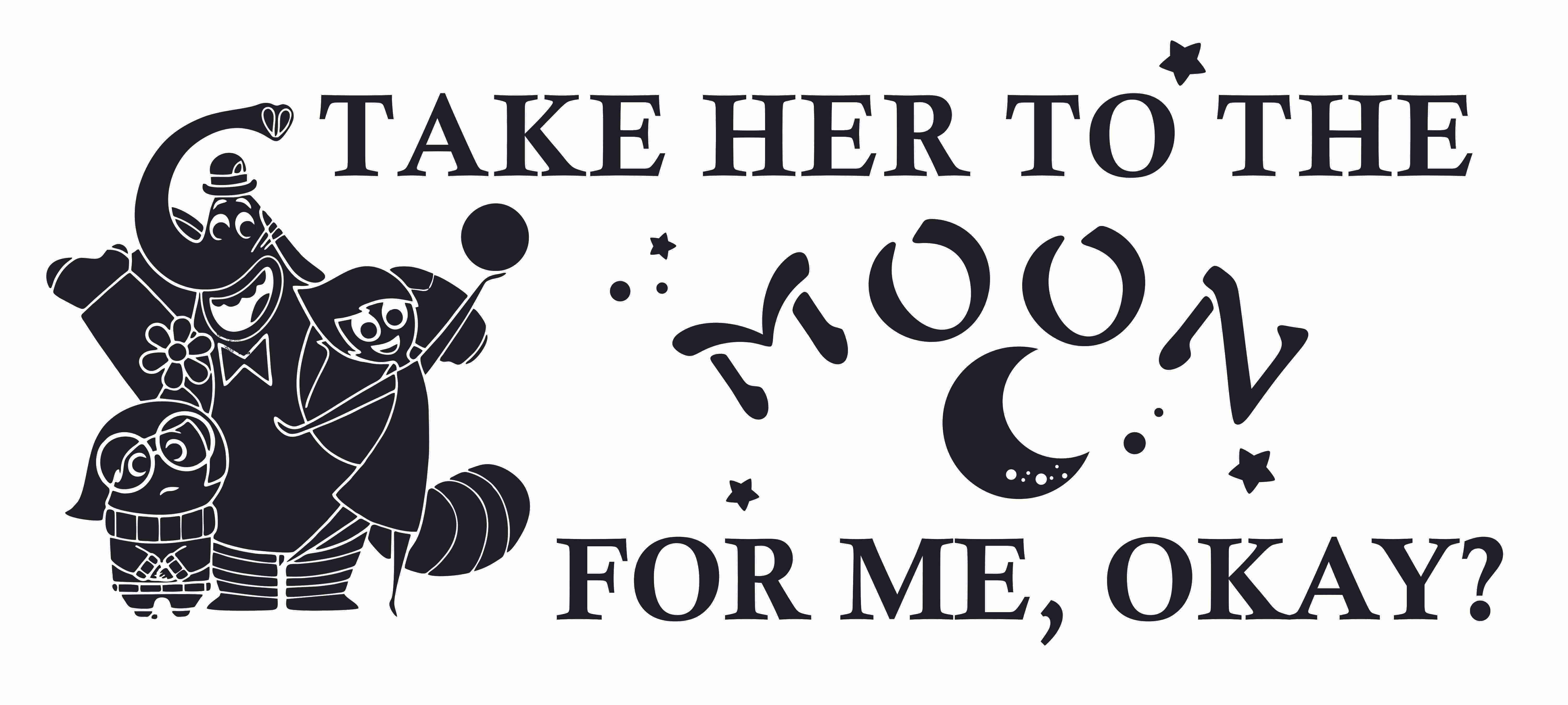 Inside Out Bing Bong Sadness And Joy Vinyl Wall Decal Quotes Take Her