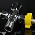 thumbnail image 3 of stainless Steel Plumbing Explosion-Proof Flexible Braided Hose Faucet Water Pipe, 3 of 7