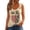 Beige, variant on T Shirts for Women Sleeveless V Neck Halter Metal Ring Independence Day Print T-shirt Stylish Summer Top Army Green XXL