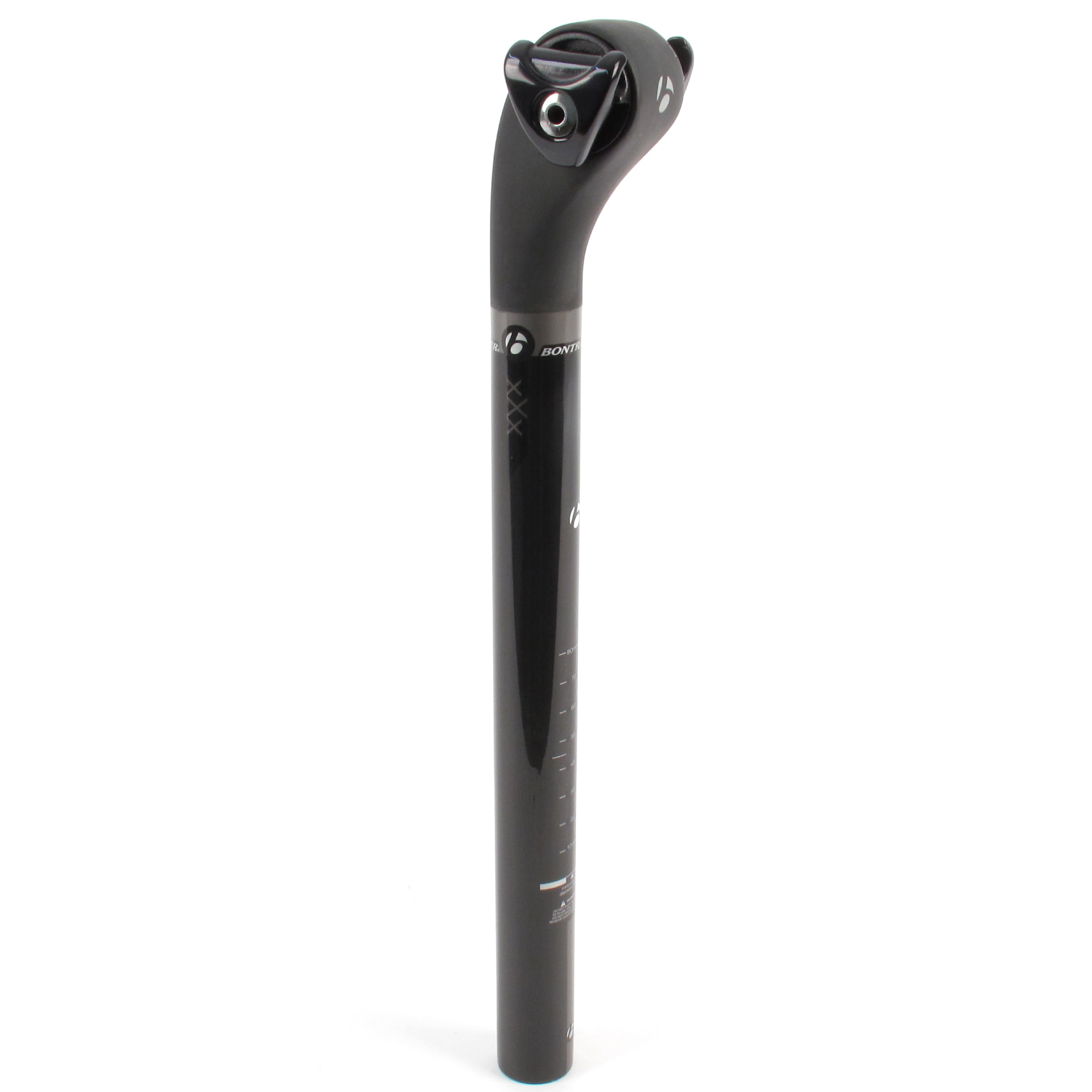 Bontrager XXX Carbon Seatpost Grey // 20 Offset 31.6mm 400mm // 7x10 Oval 
