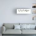 thumbnail image 3 of Avery Tillmon 'Sandpipers Panel Gray' Canvas Art, 3 of 3