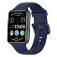 thumbnail image 2 of Correas de repuesto para reloj inteligente Correa de silicona suave para reloj inteligente FIT2 Azul, 2 of 5
