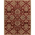 thumbnail image 2 of Hauteloom Elkins Wool Living Room, Bedroom Farmhouse Area Rug - Traditional Floral Carpet - Bohemian Paisley Vibe - Purple, Red, Brown, Orange - 12' x 15', 2 of 13
