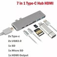 thumbnail image 4 of Adaptador Usb C Hub Thunderbolt 3 Hdmi Para Macbook Pro Air, 4 of 4