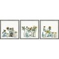 thumbnail image 2 of Sunflower Collection Triptych 24" x 24.00 in Framed Painting Art Prints, by Marmont Hill, 2 of 5